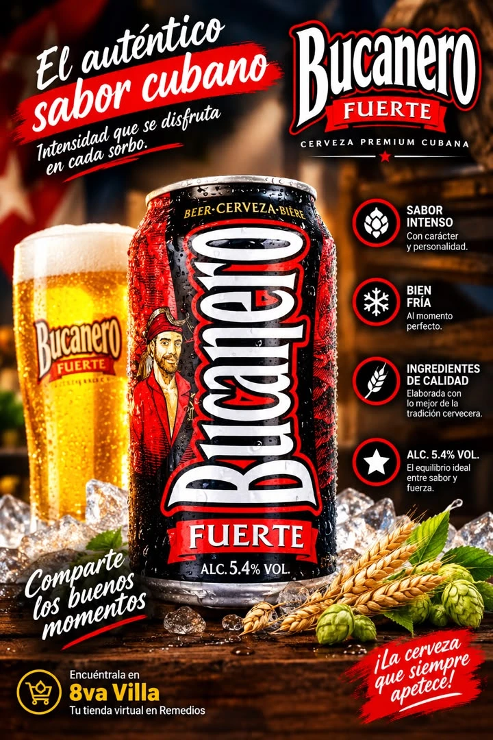 CERVEZA BUCANERO's foto | 8va Villa |  BizneCubano