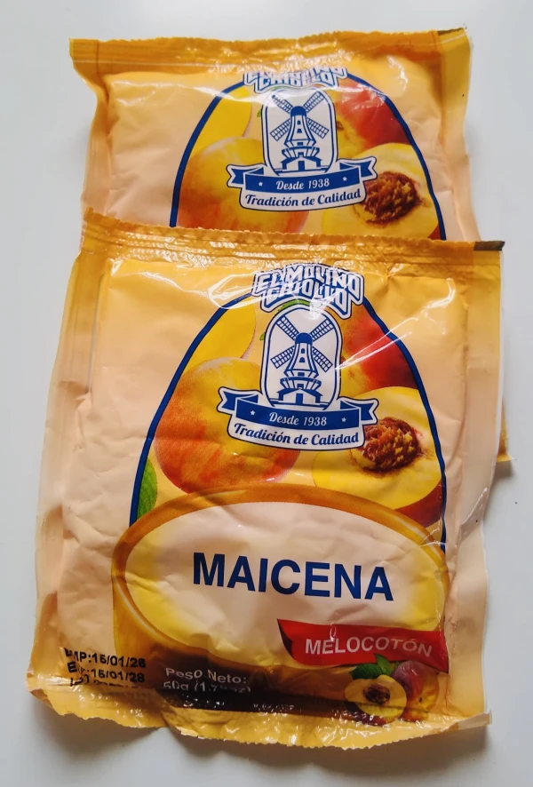 MAICENA SABOR MELOCOTÓN X 50g's foto | 8va Villa |  BizneCubano