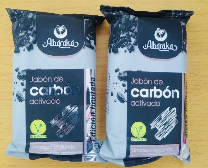 JABÓN DE CARBÓN ACTIVADO X 100g's foto | 8va Villa |  BizneCubano