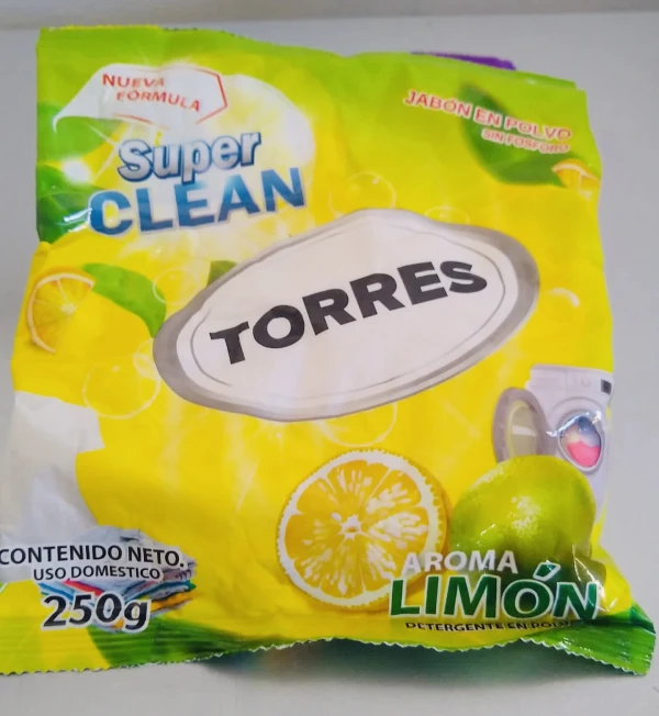 Jabón en polvo (Limón y Lavanda )x 250g's foto | 8va Villa |  BizneCubano