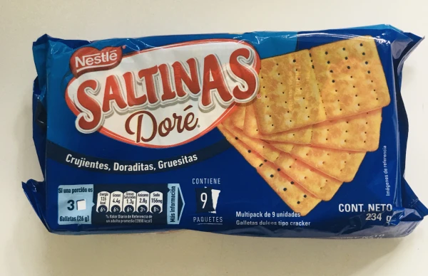 GALLETITAS SALTINAS X 234g's foto | 8va Villa |  BizneCubano