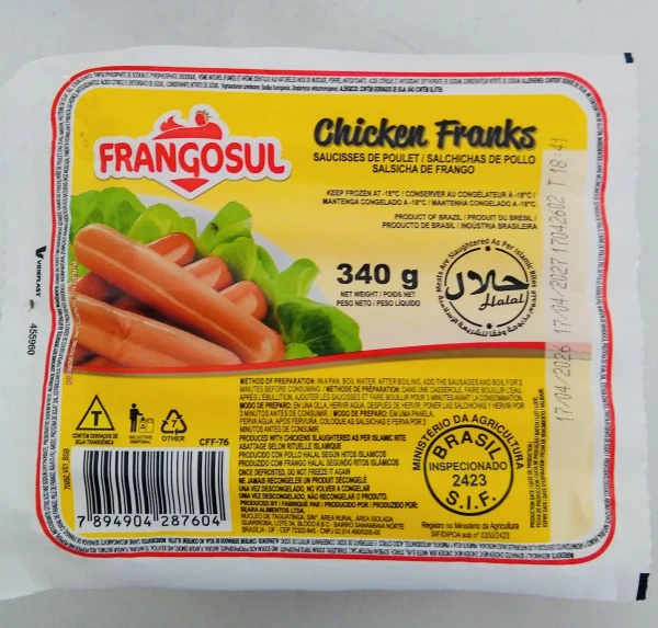 SALCHICHA DE POLLO X 340G's foto | 8va Villa |  BizneCubano