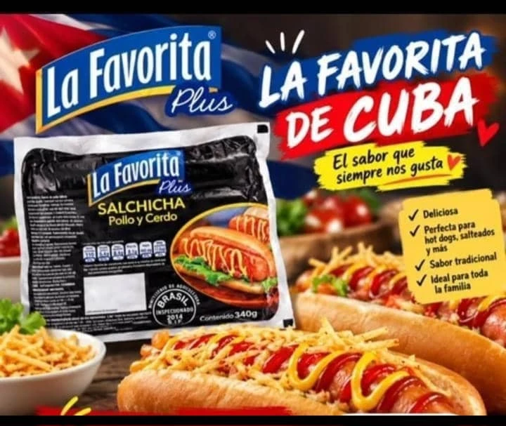 SALCHICHA DE POLLO Y CERDO X 340G's foto | 8va Villa |  BizneCubano