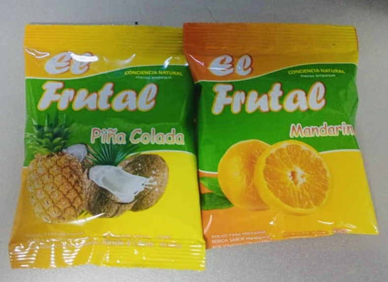REFRESCO SABORES PIÑA Y MANDARINA PAQ X 45g(6 lt)'s foto | 8va Villa |  BizneCubano