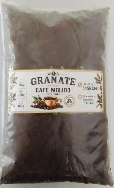 CAFE CRIOLLO GRANATE X 230G's foto | 8va Villa |  BizneCubano